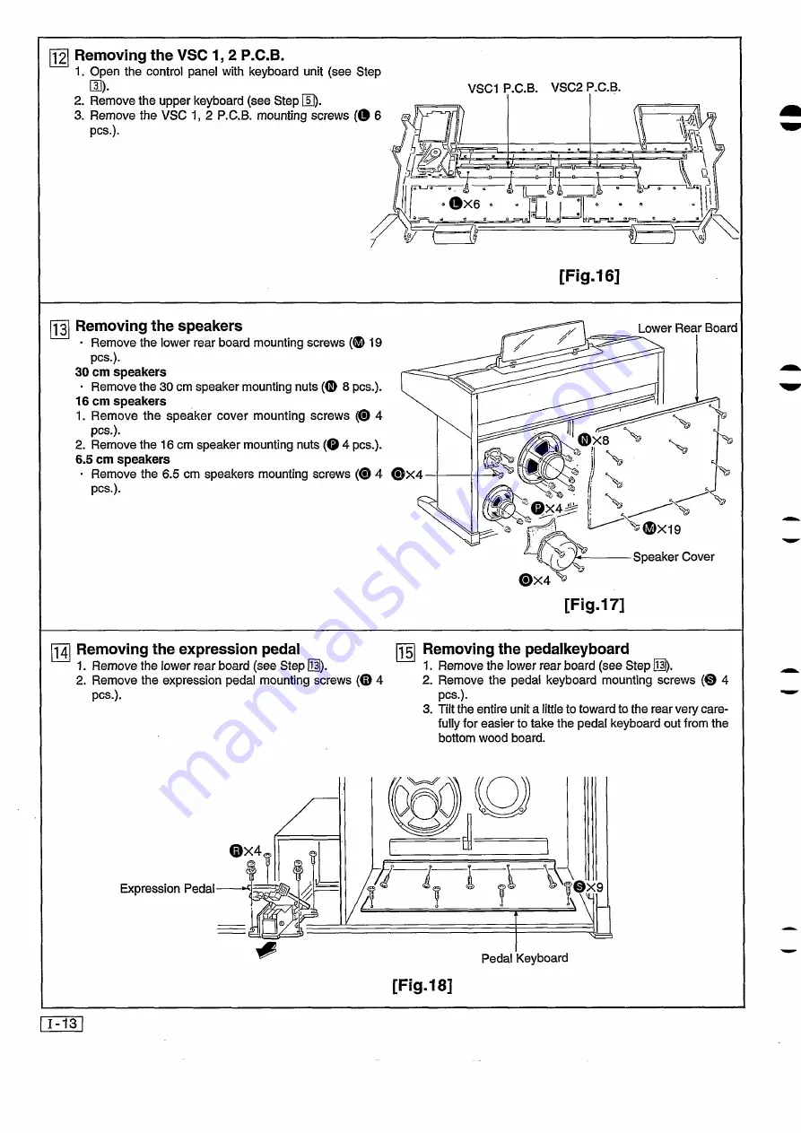 Technics SX-G100C Service Manual Download Page 38