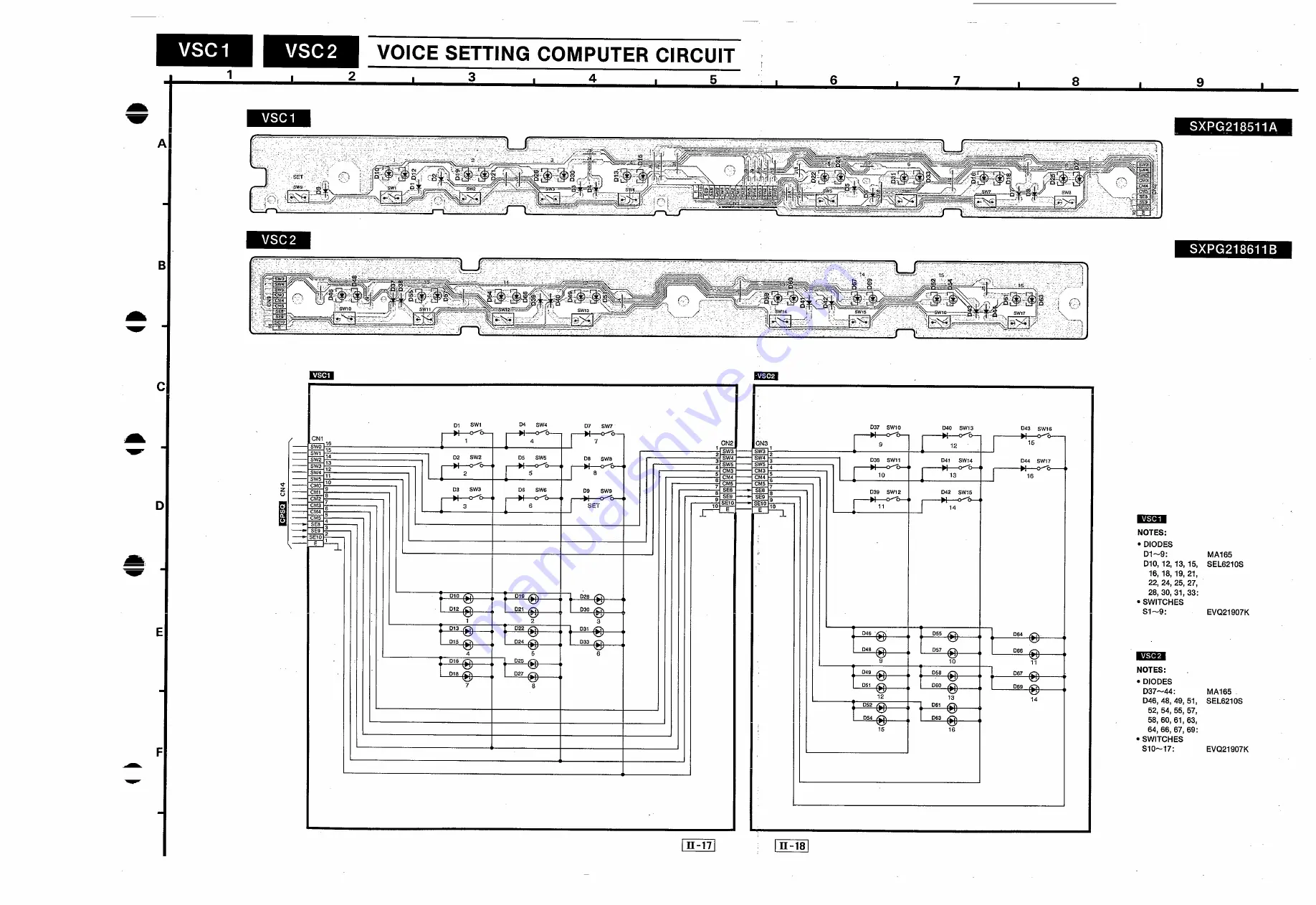 Technics SX-G100C Service Manual Download Page 51