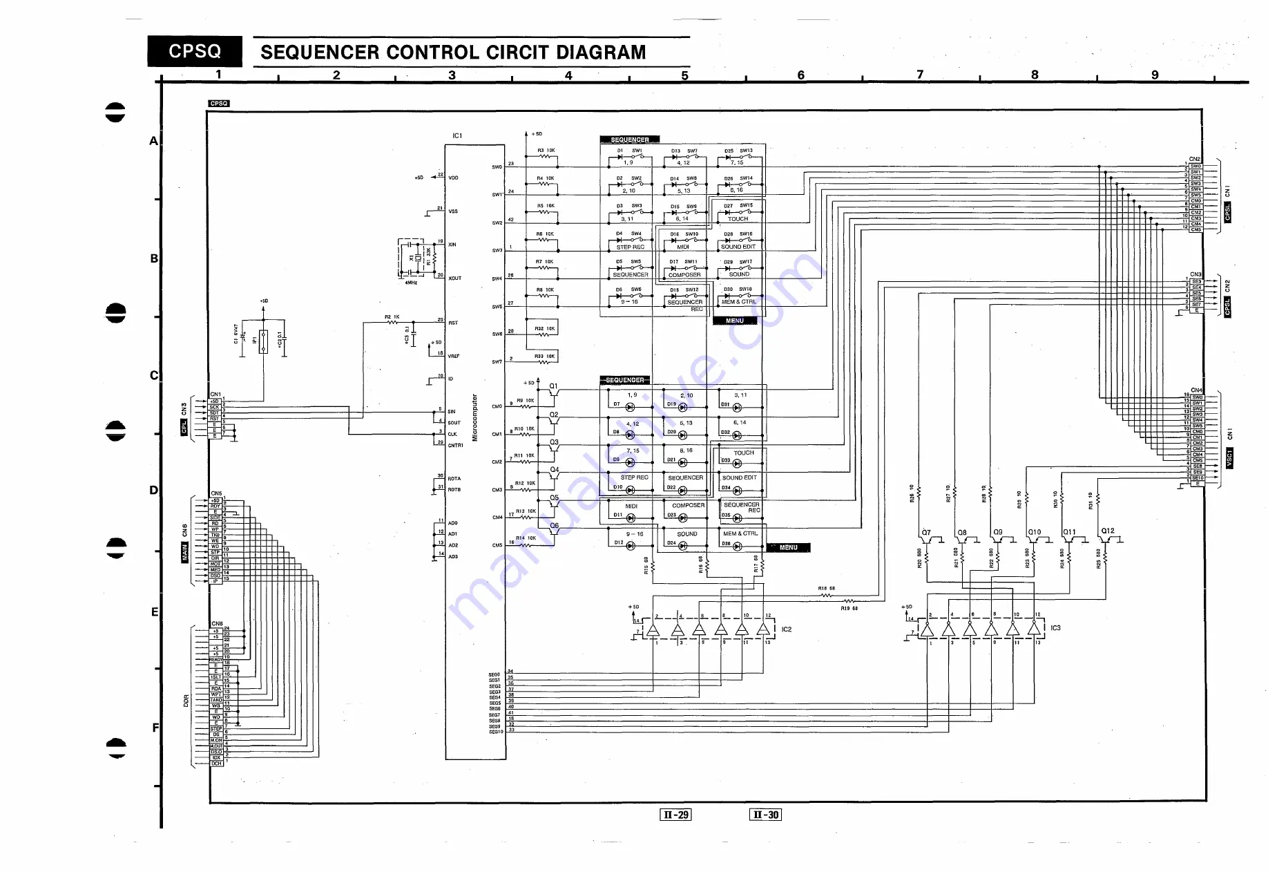 Technics SX-G100C Service Manual Download Page 57