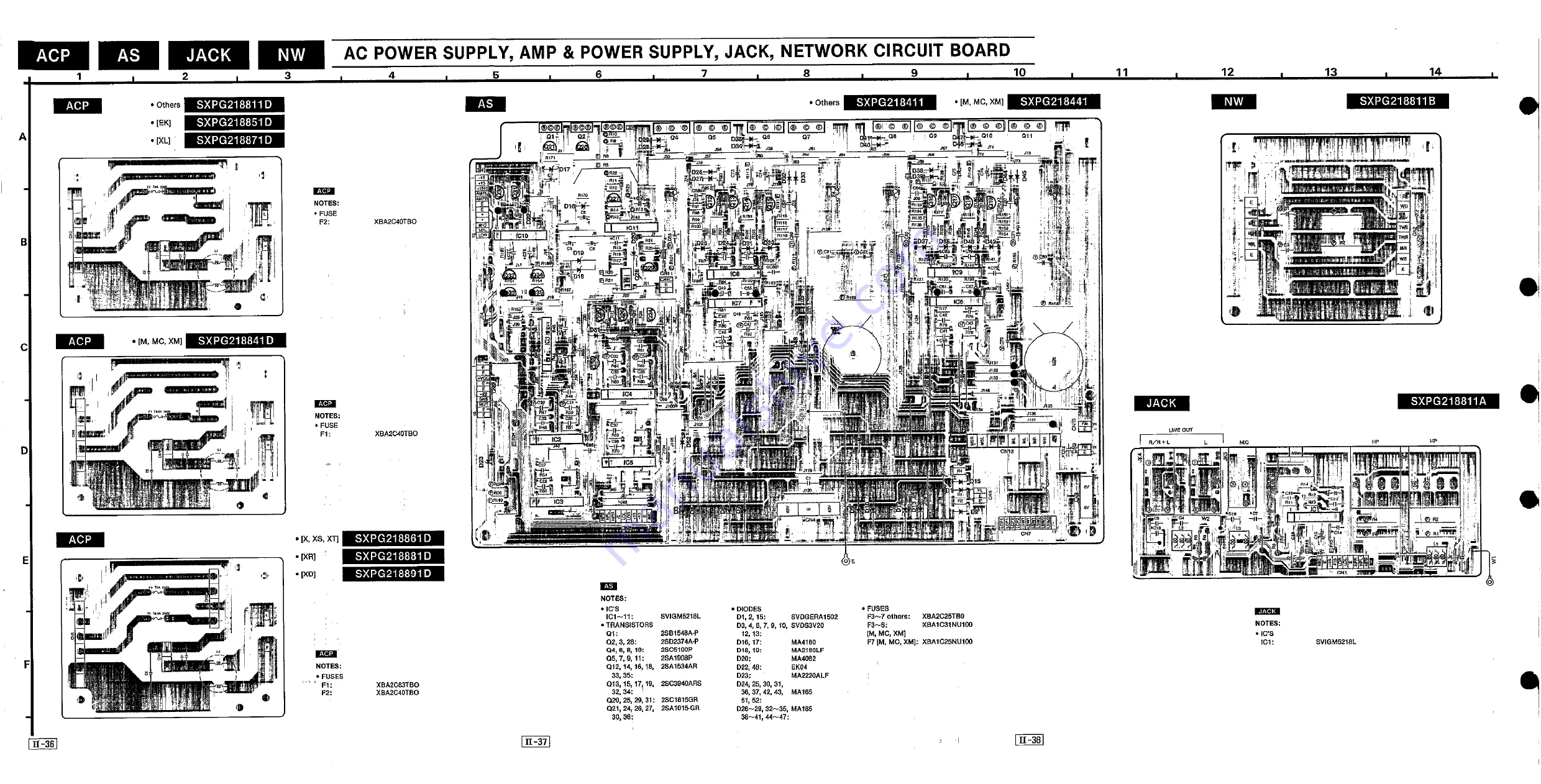 Technics SX-G100C Service Manual Download Page 60