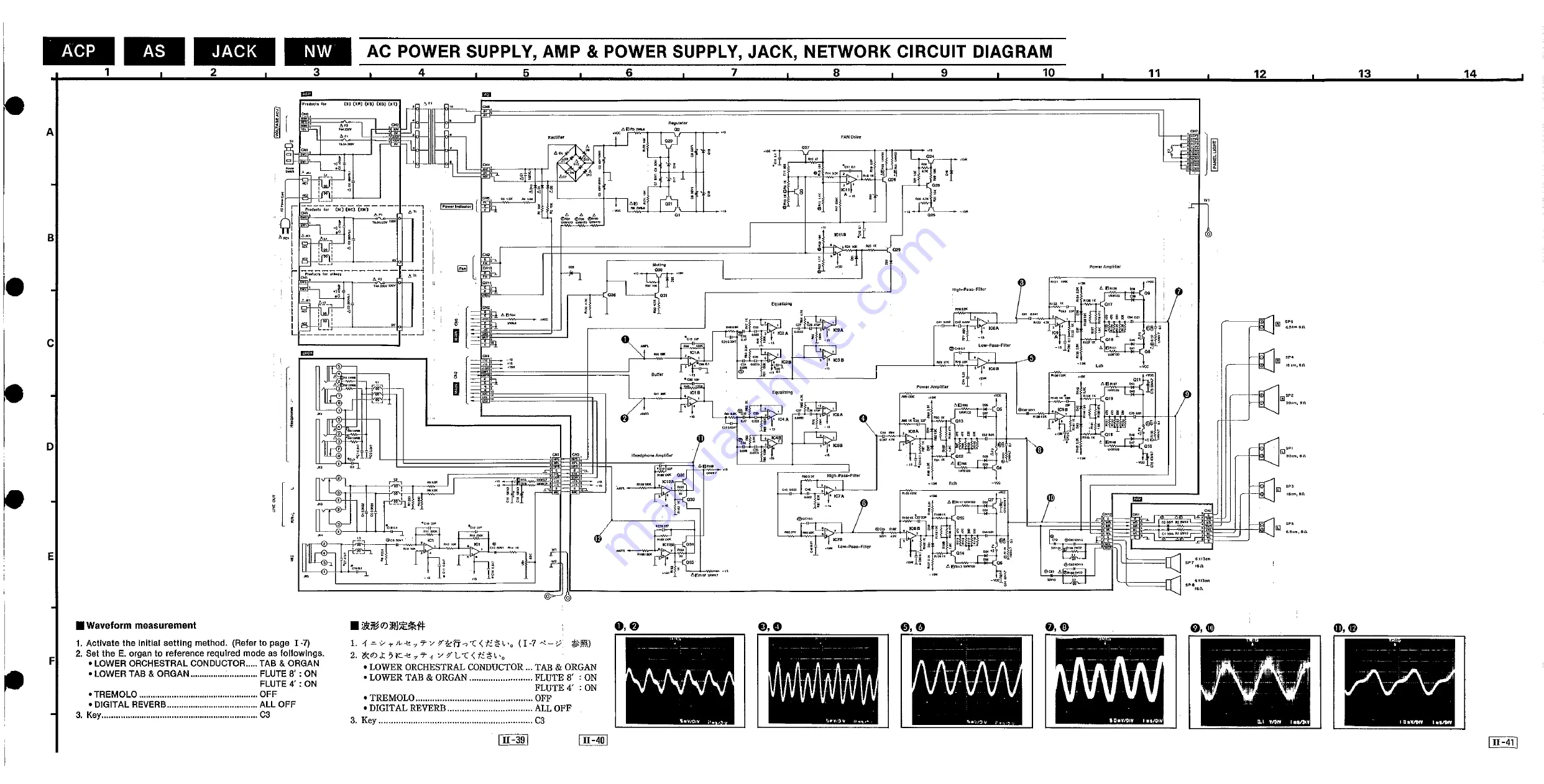 Technics SX-G100C Service Manual Download Page 61