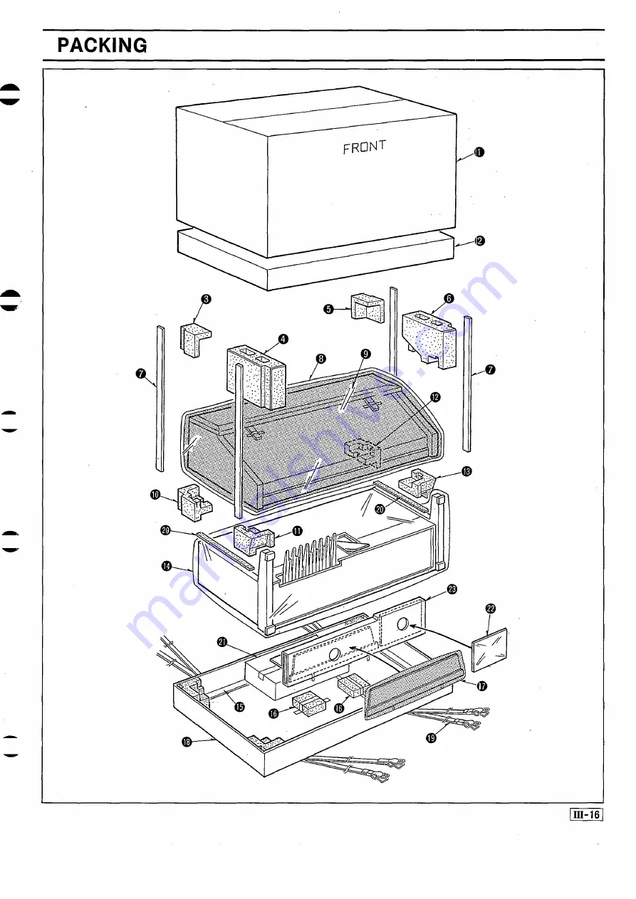 Technics SX-G100C Service Manual Download Page 71