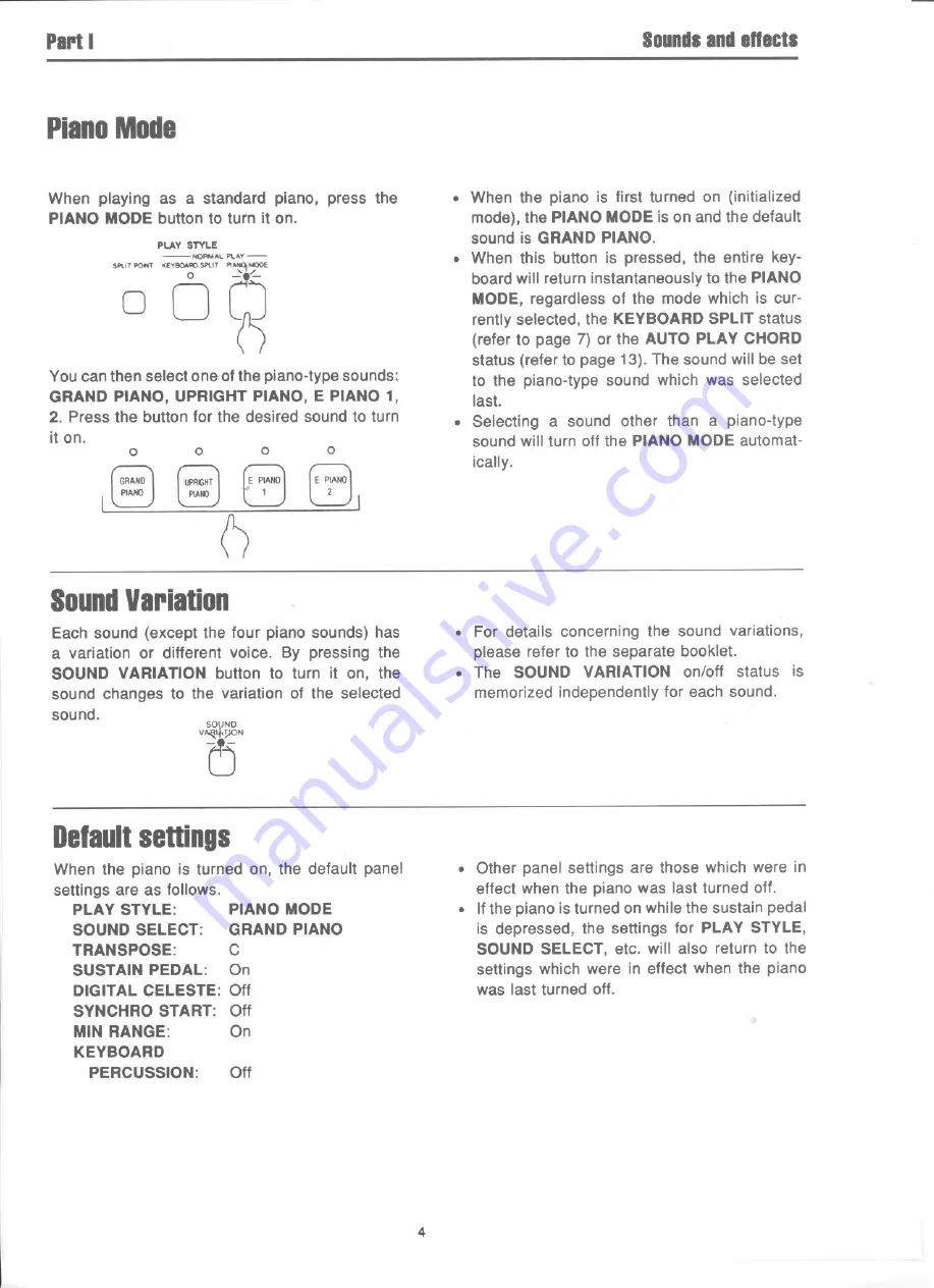 Technics SX-PR250 User Manual Download Page 5