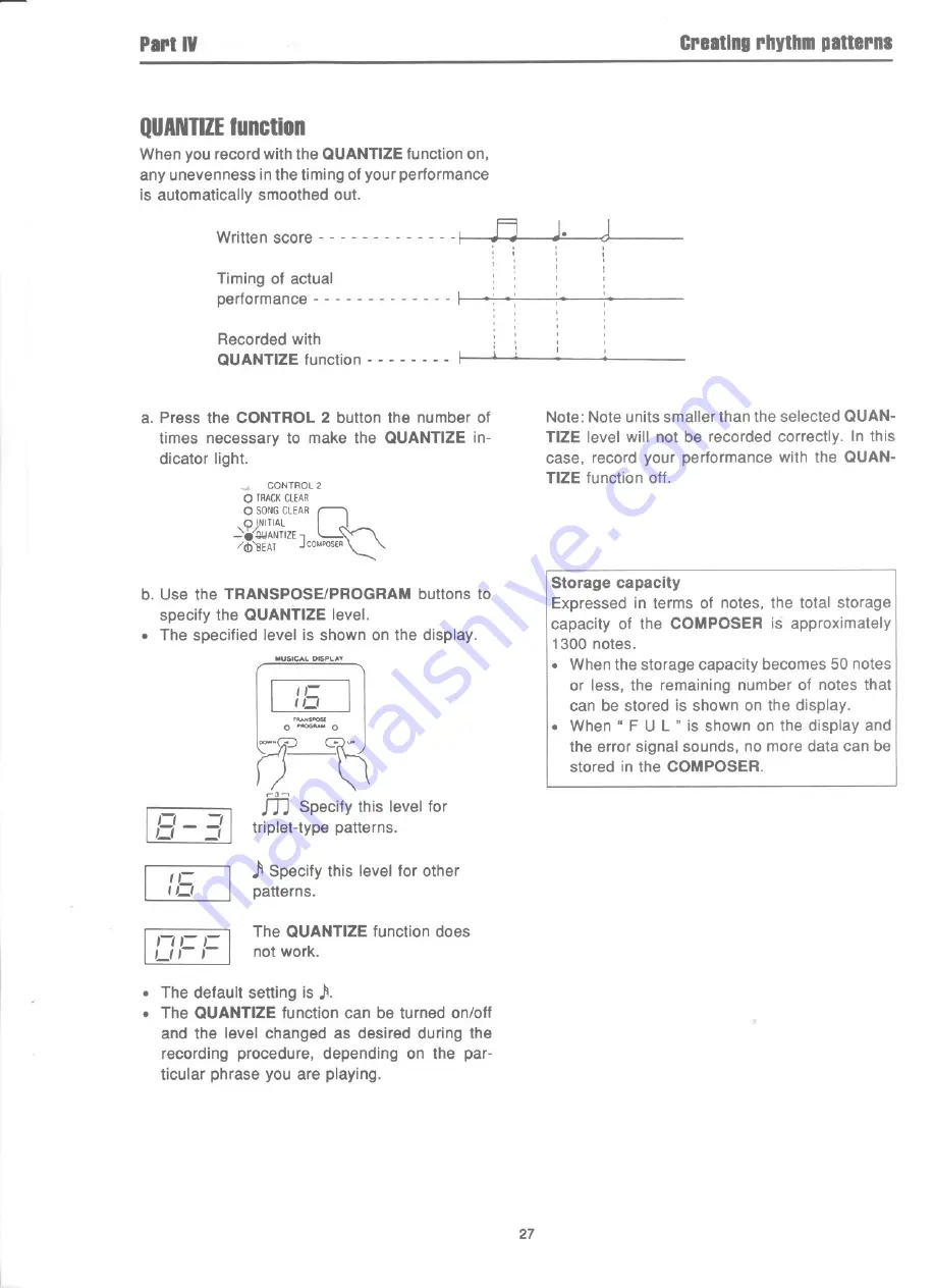 Technics SX-PR250 User Manual Download Page 28