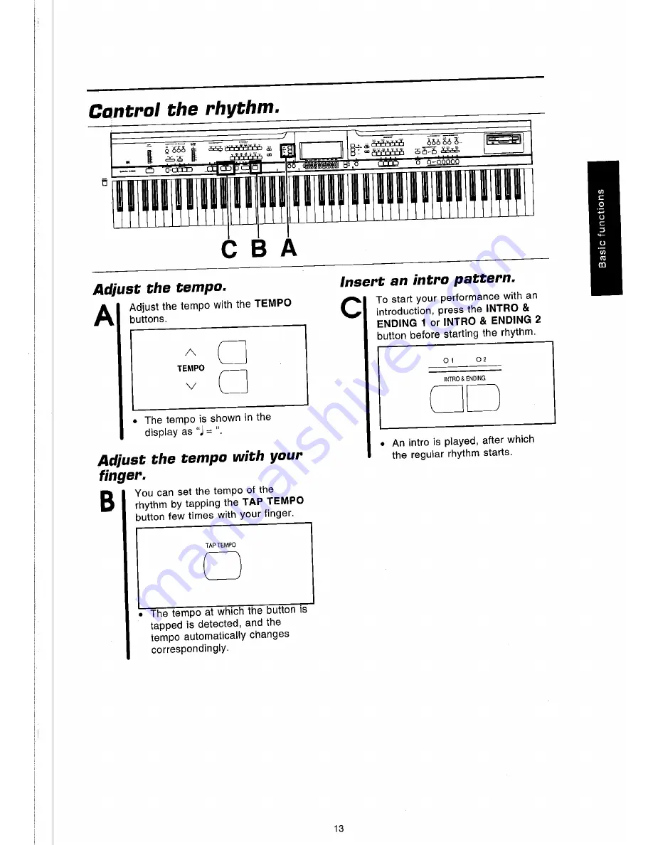 Technics sx-PR51 Owner'S Manual Download Page 15