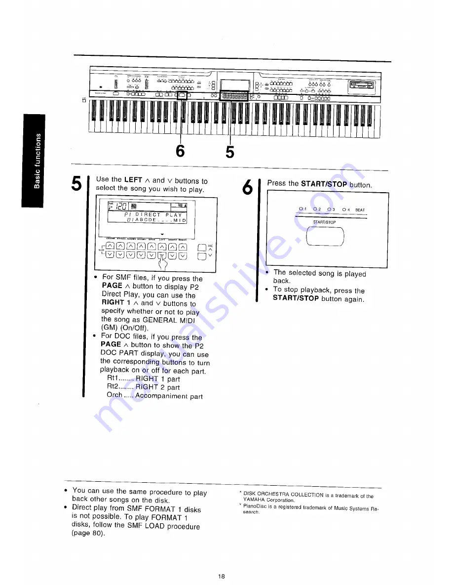 Technics sx-PR51 Owner'S Manual Download Page 20