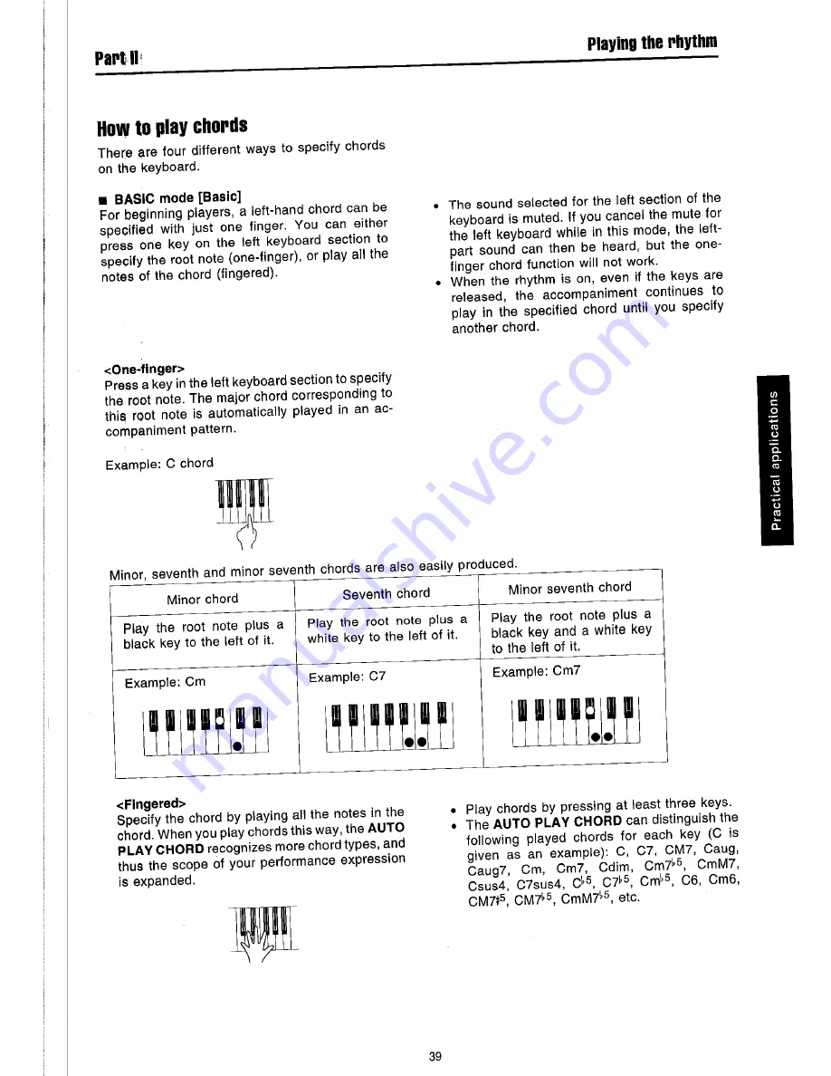 Technics sx-PR51 Owner'S Manual Download Page 41