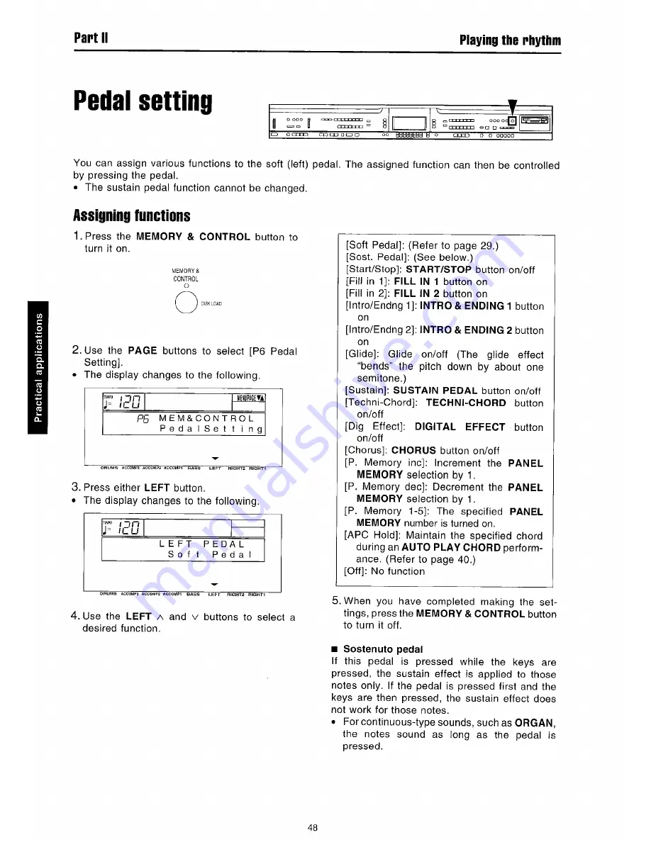 Technics sx-PR51 Owner'S Manual Download Page 50