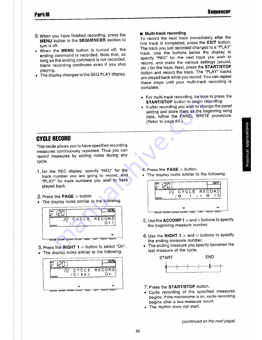 Technics sx-PR51 Owner'S Manual Download Page 57