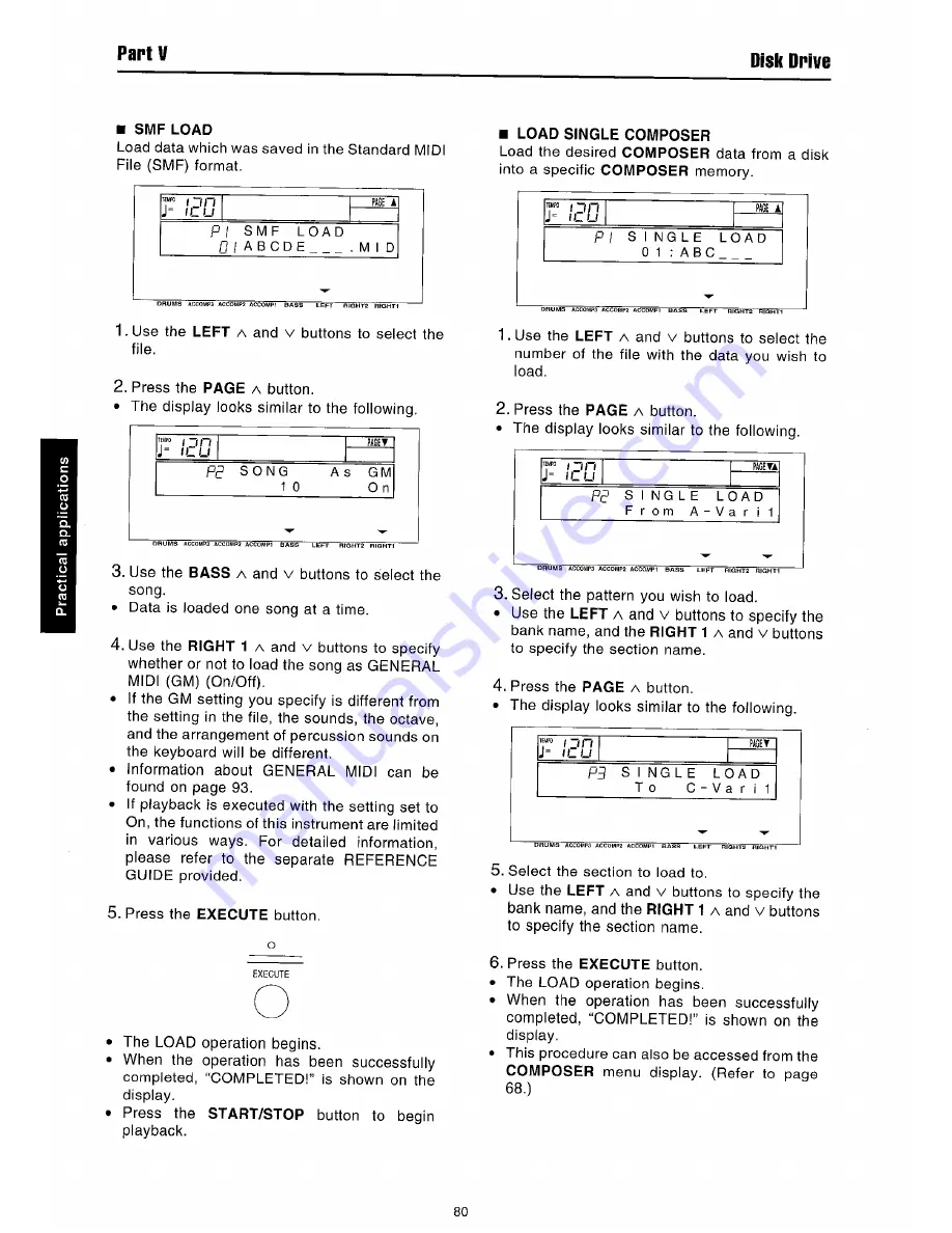 Technics sx-PR51 Owner'S Manual Download Page 82