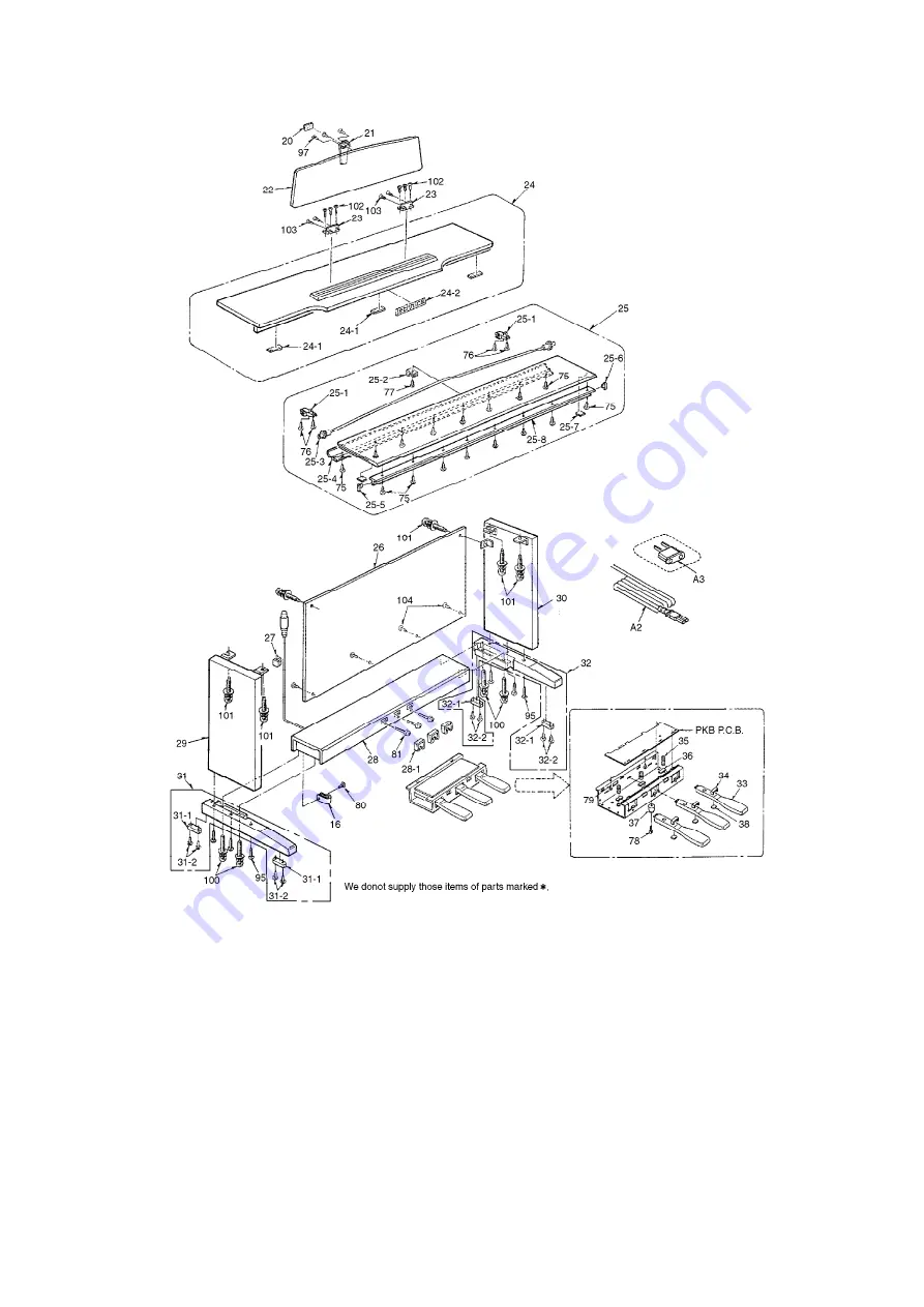 Technics SX-PX554 Service Manual Download Page 40