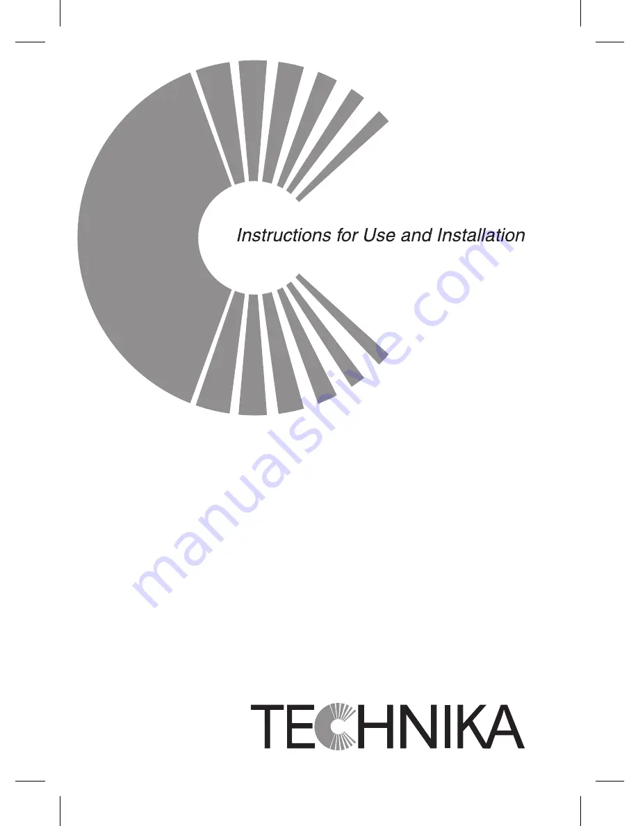 Technika CP750SS Скачать руководство пользователя страница 1