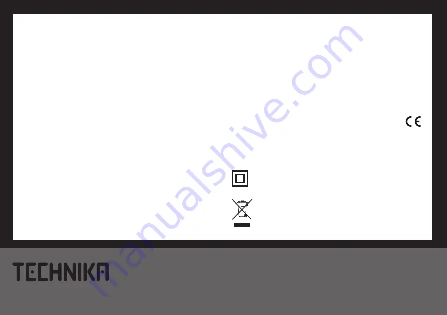 Technika HCHKAW08 User Manual Download Page 8