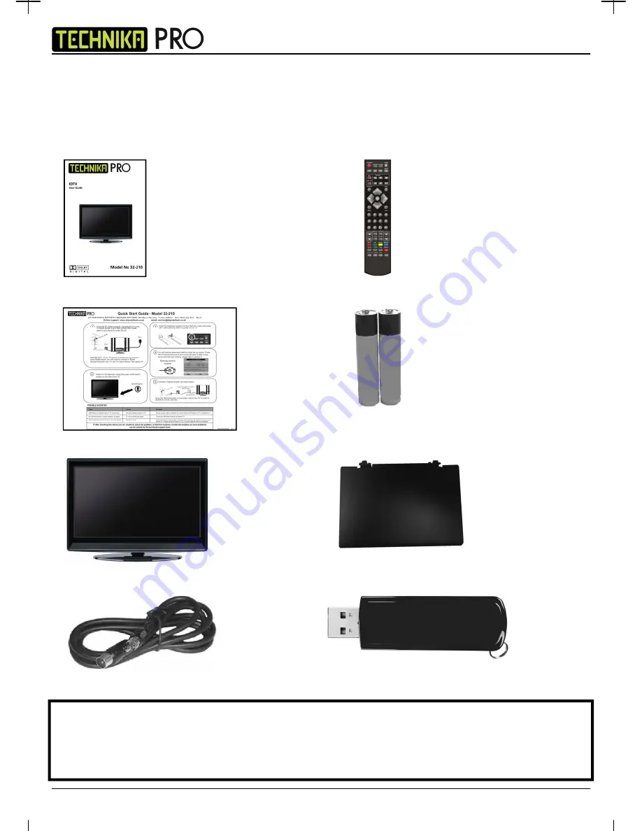 Technika LCD32-210 Скачать руководство пользователя страница 6