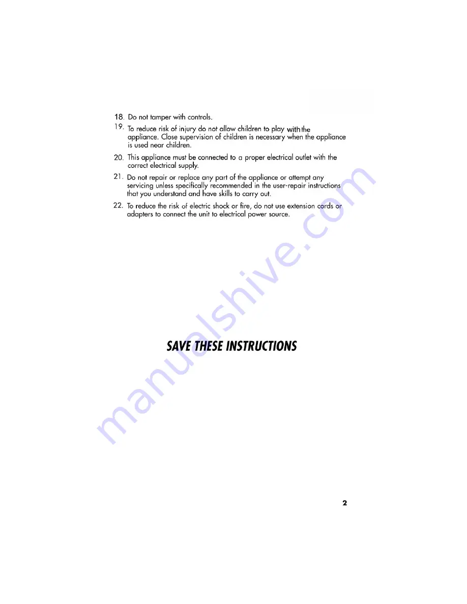 Technika T5ETL User Manual Download Page 3