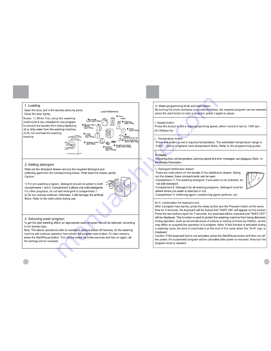 Technika T7E1200FL Operation Manual Download Page 9