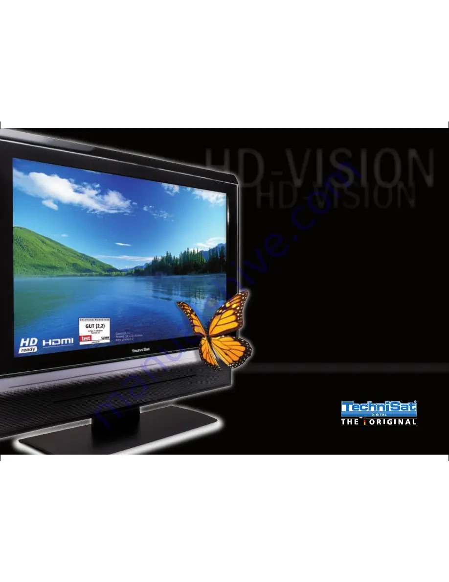 TechniSat HD-VISION 40 PVR Brochure & Specs Download Page 1