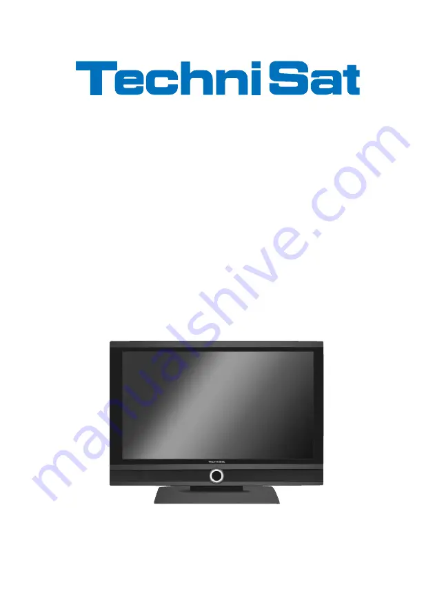 TechniSat TechniLine 32 HD Quick Start Manual And Warranty Documentation Download Page 1