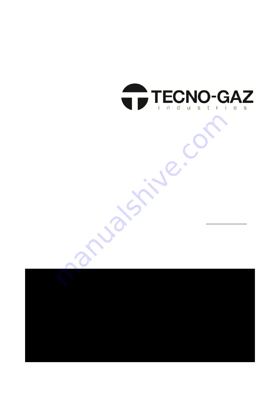 TECHNO-GAZ Master Flux Plus Instructions For Use Manual Download Page 136