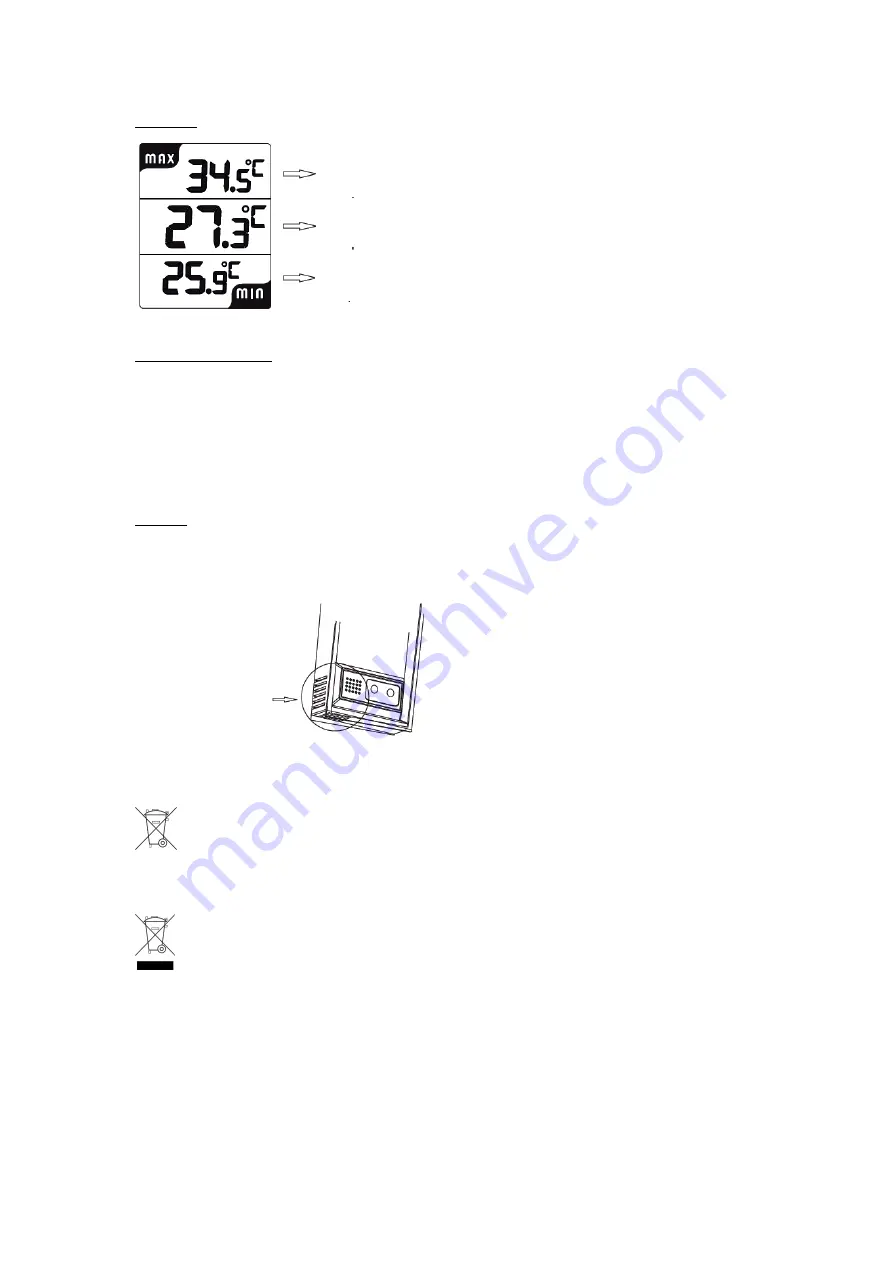 Techno Line WS 1080 Instruction Manual Download Page 2