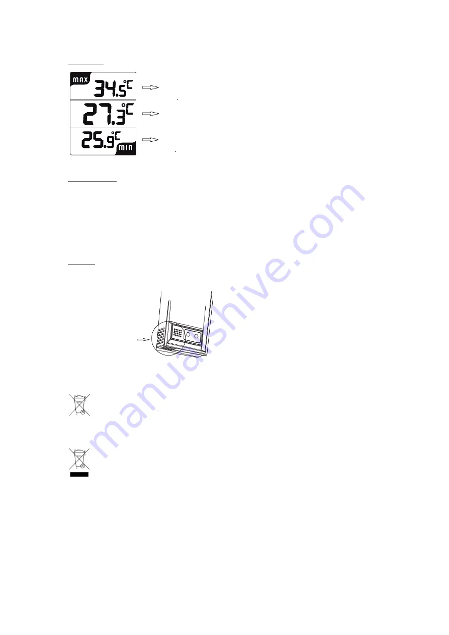 Techno Line WS 1080 Instruction Manual Download Page 10