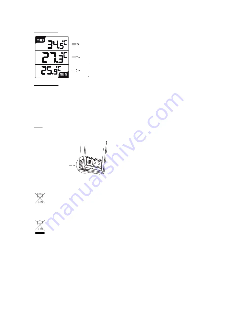 Techno Line WS 1080 Instruction Manual Download Page 16