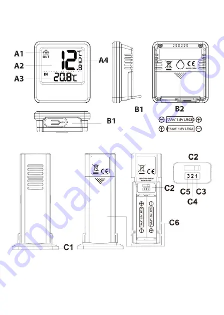 Techno Line WS 9114 Instruction Manual Download Page 19