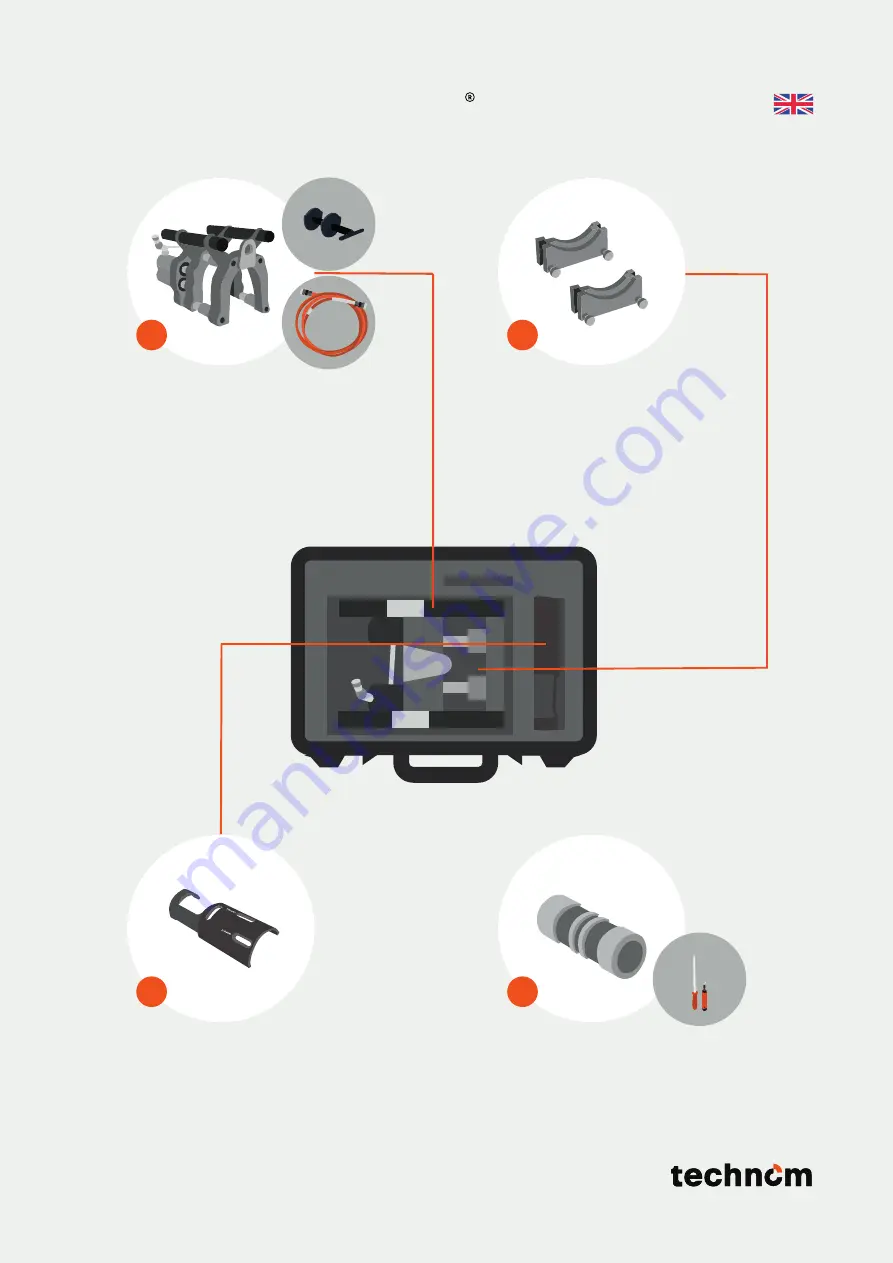 Technom Lokring MTK400 Instruction Card Download Page 1