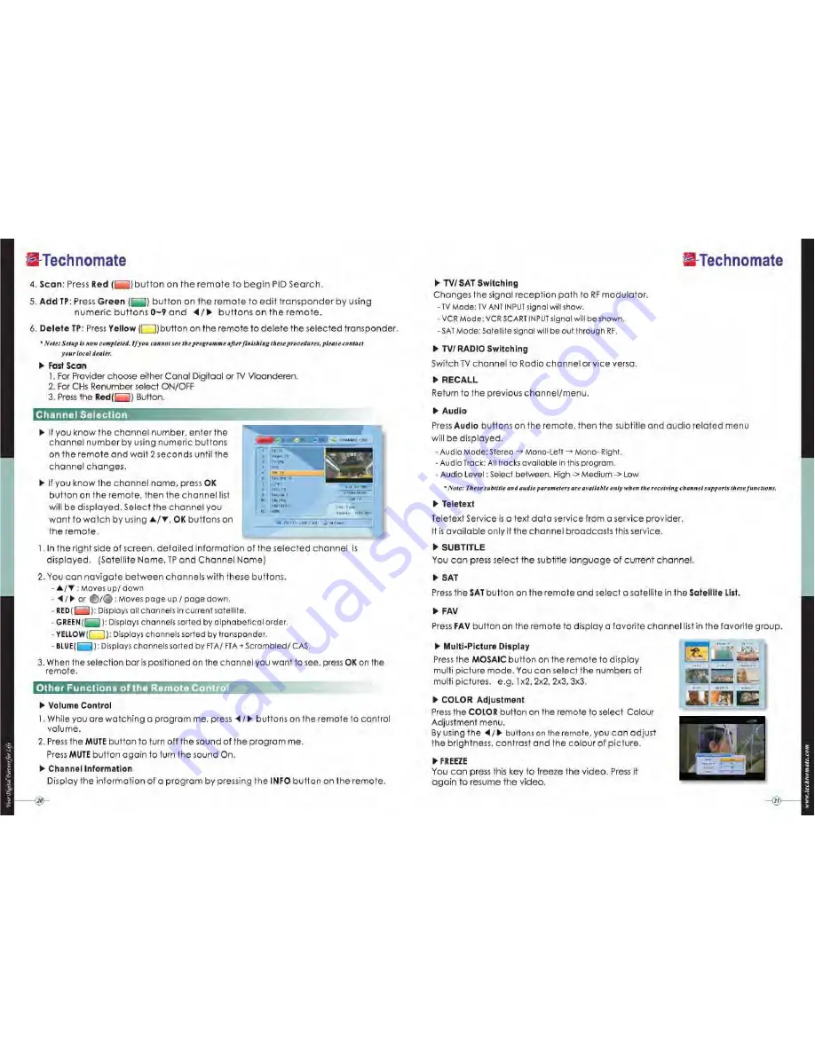 Technomate TM-5402 HD User Manual Download Page 11