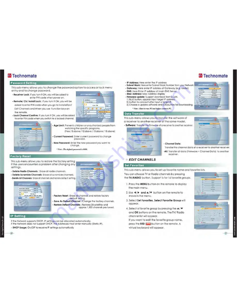 Technomate TM-5402 HD User Manual Download Page 13