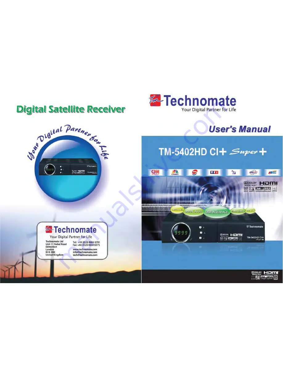 Technomate TM-5402 HD User Manual Download Page 35