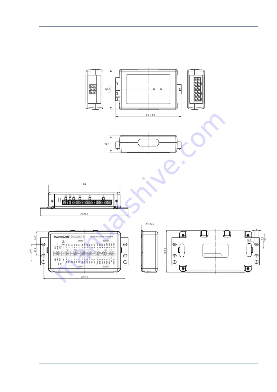 Technoton MasterCAN DAC15 Operation Manual Download Page 21