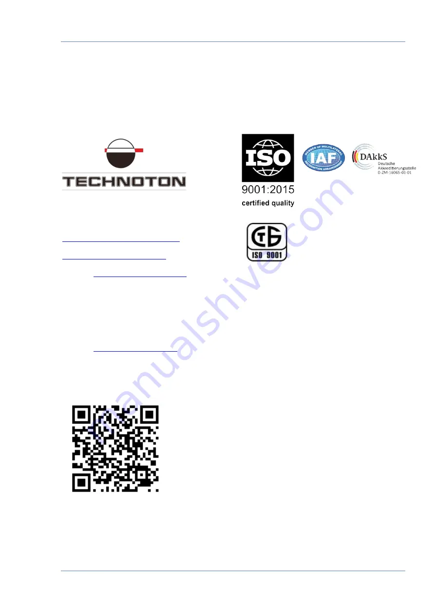 Technoton MasterCAN DAC15 Operation Manual Download Page 44