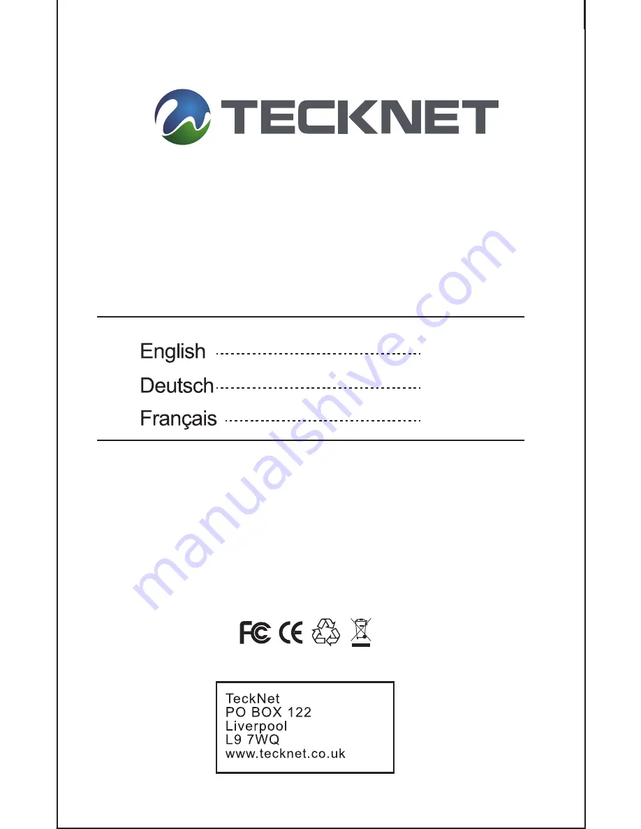 Tecknet G920 Скачать руководство пользователя страница 2