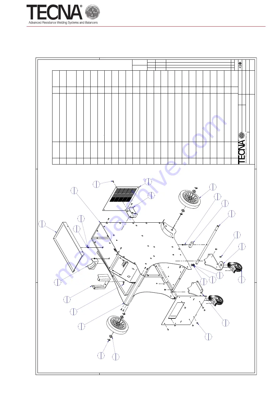 TECNA 3680 Use And Maintenance Manual Download Page 163