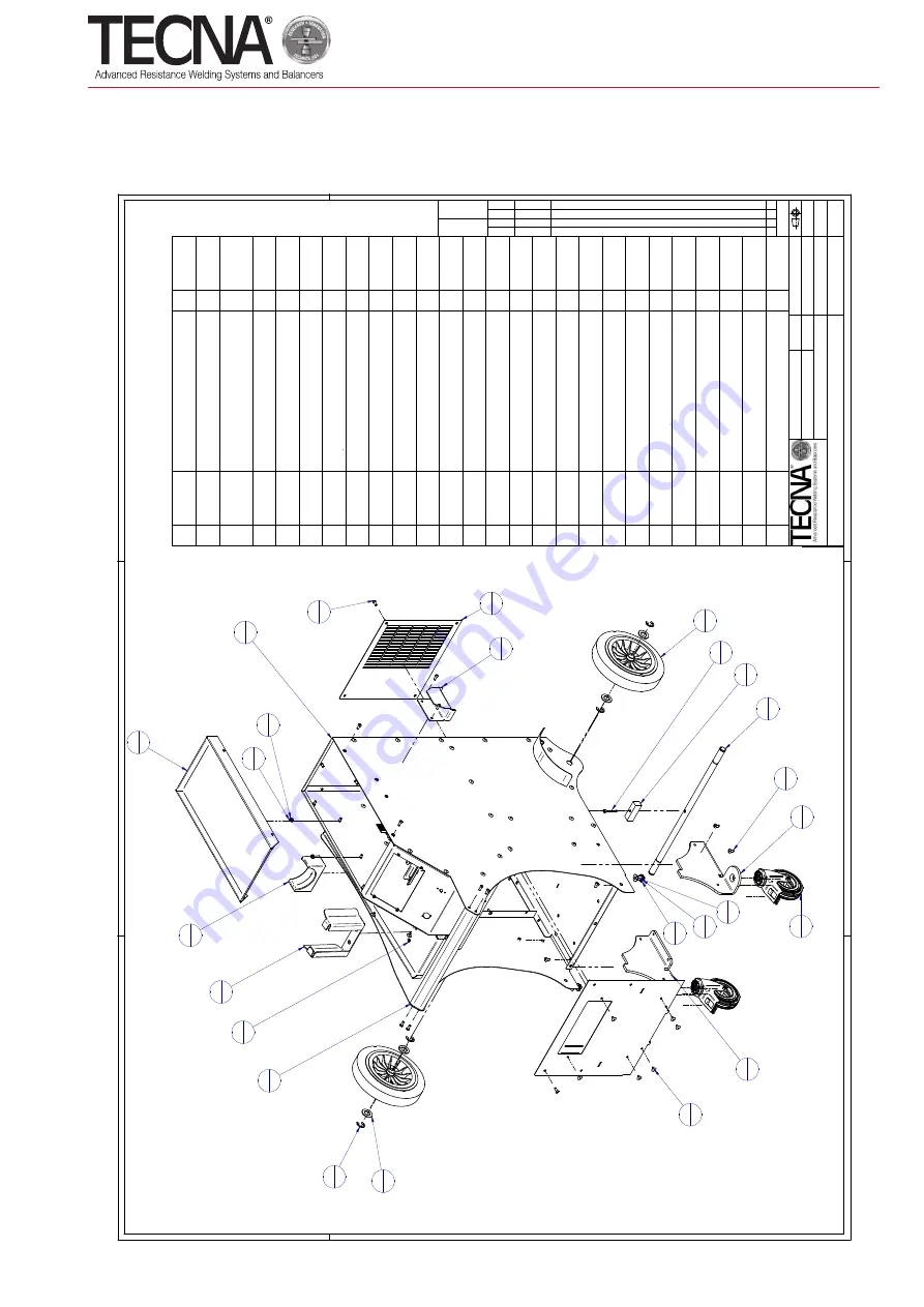 TECNA 3680 Use And Maintenance Manual Download Page 169