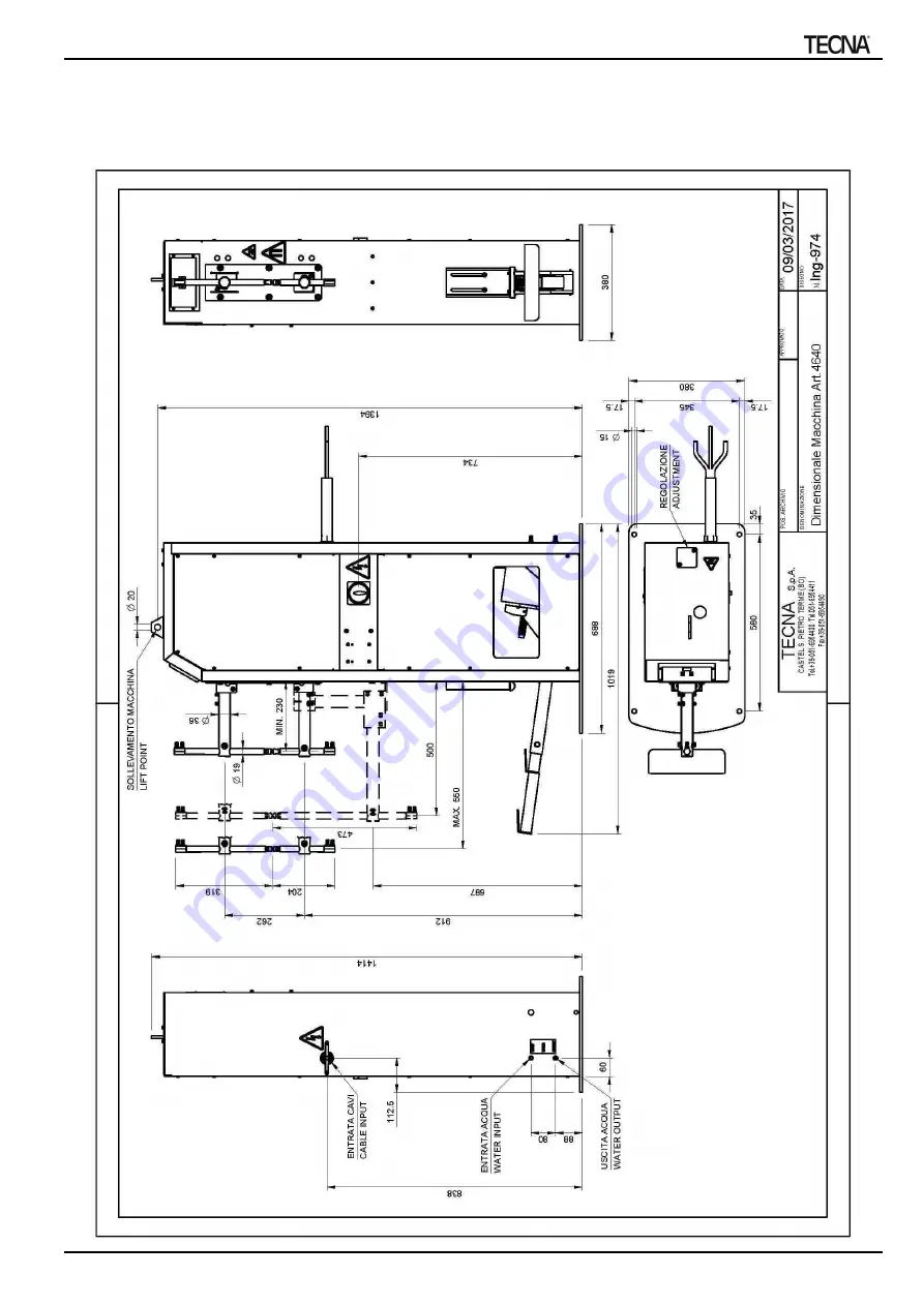 TECNA 4640N Installation And Use Manual Download Page 27