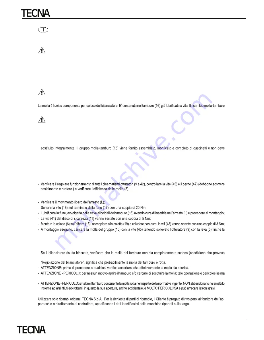 TECNA 9411 Manual Download Page 6