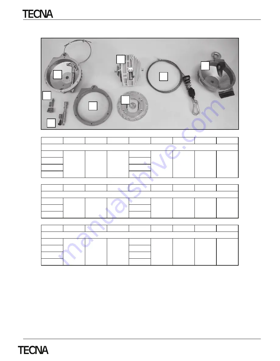 TECNA 9411 Manual Download Page 14