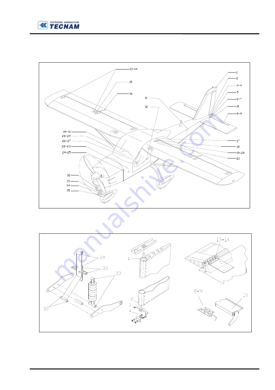 Tecnam P92 Echo Classic Jabiru Скачать руководство пользователя страница 22