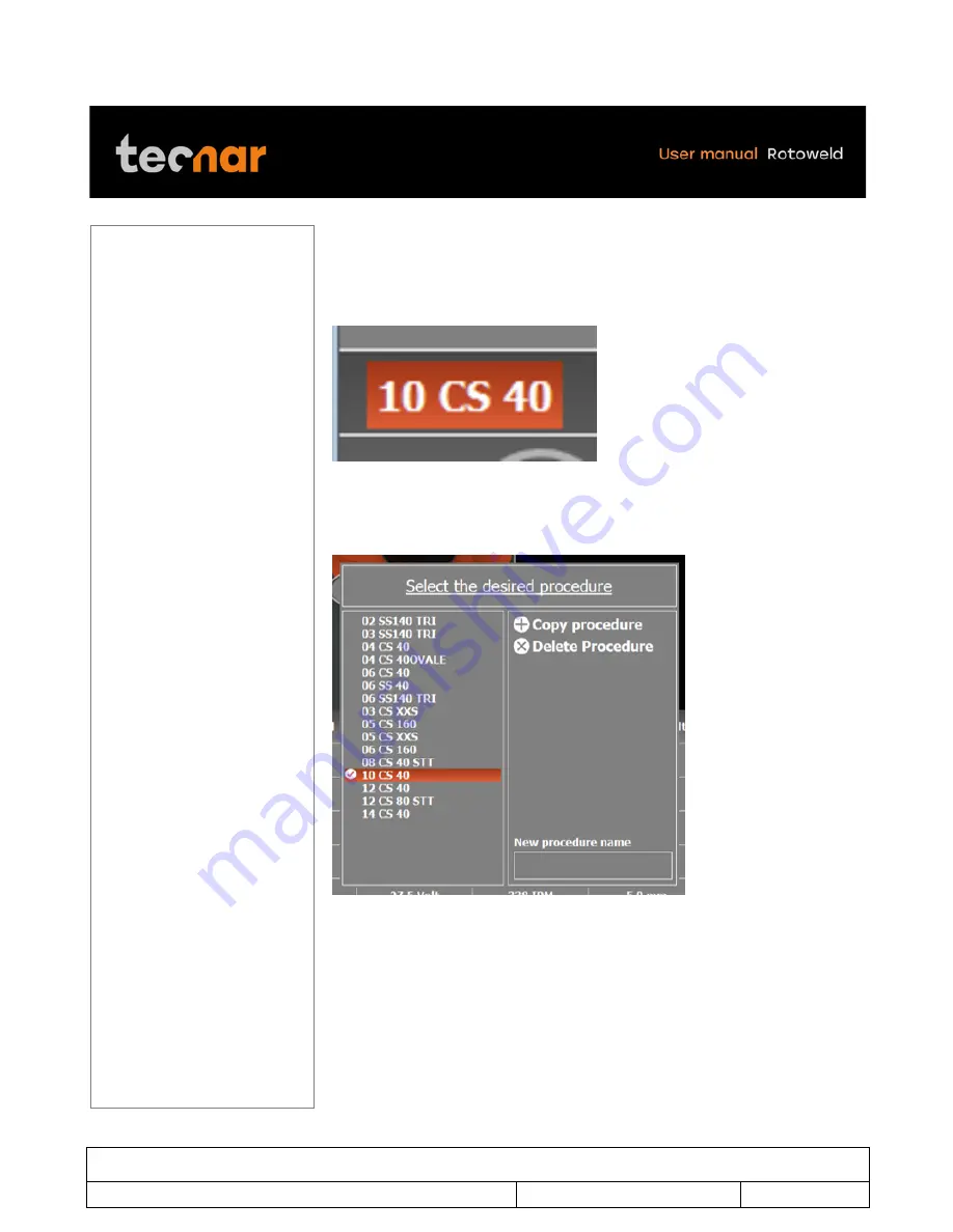 Tecnar Rotoweld 3.0 Скачать руководство пользователя страница 32