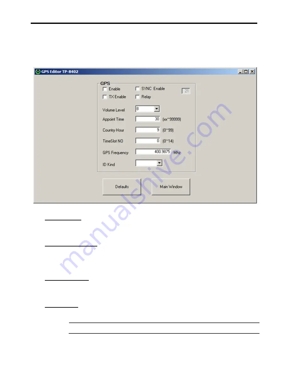 Tecnet TP-8000 SERIES Pc Programming Manual Download Page 22