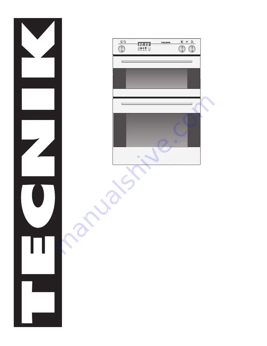 Tecnik Oven User Manual Download Page 1