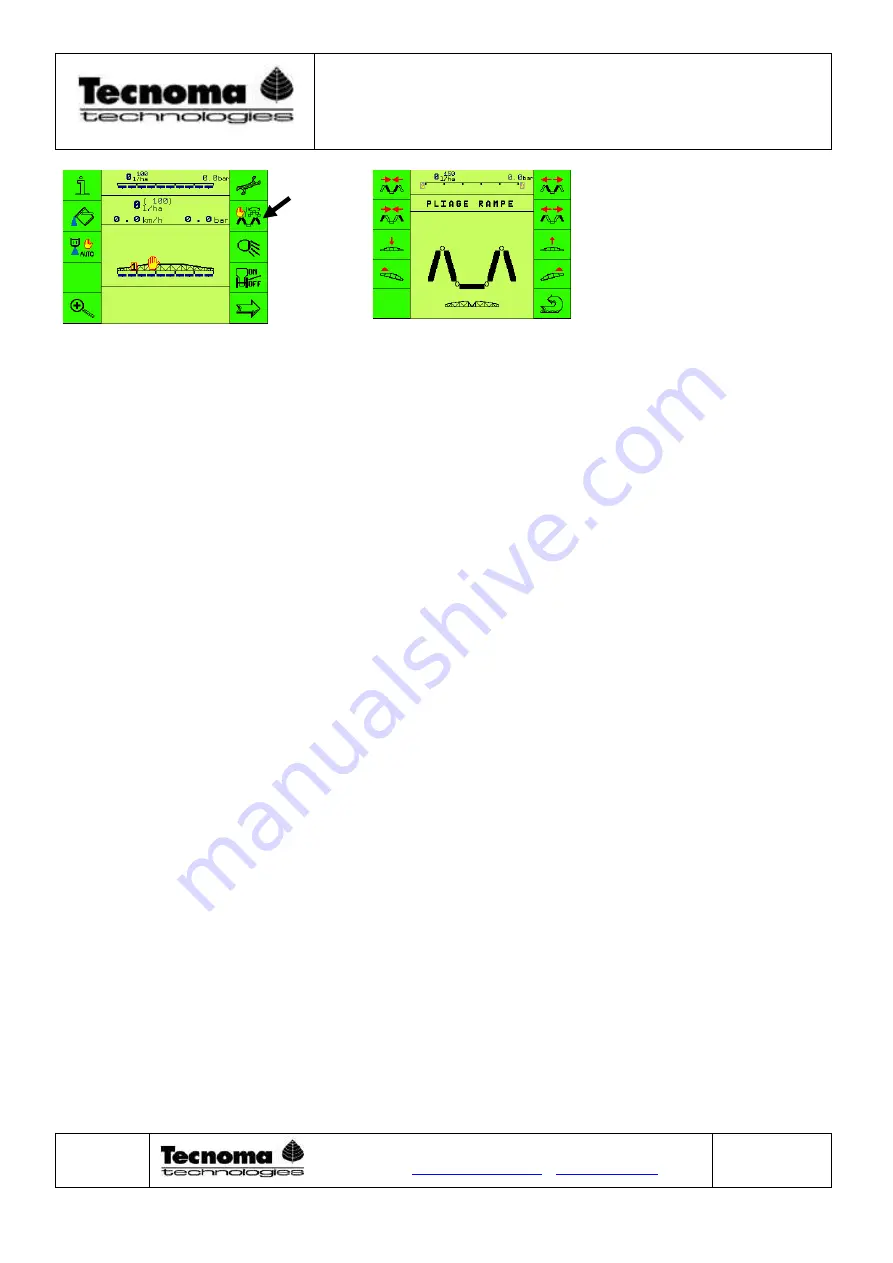 Tecnoma Novatec Isobus Operating Handbook Download Page 15