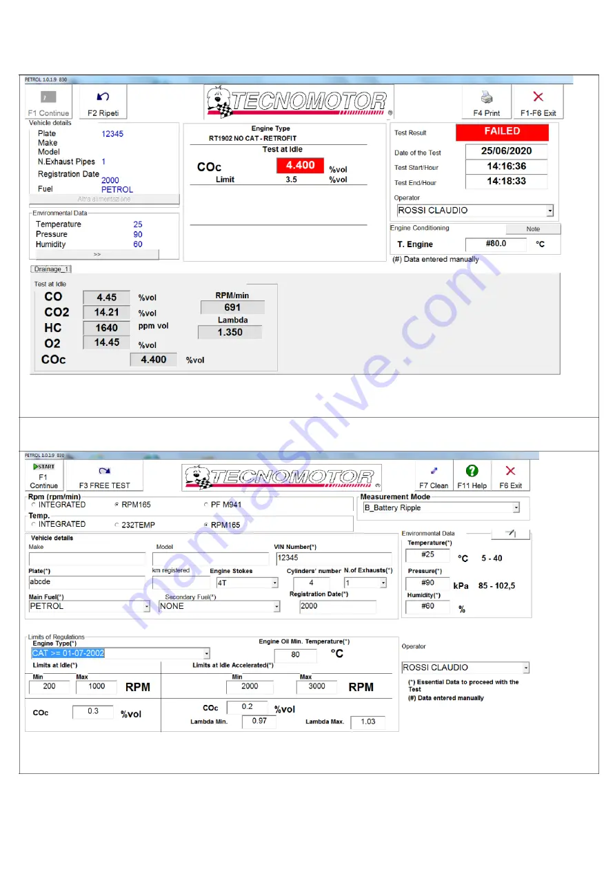 TECNOMOTOR 810 User Manual Download Page 83