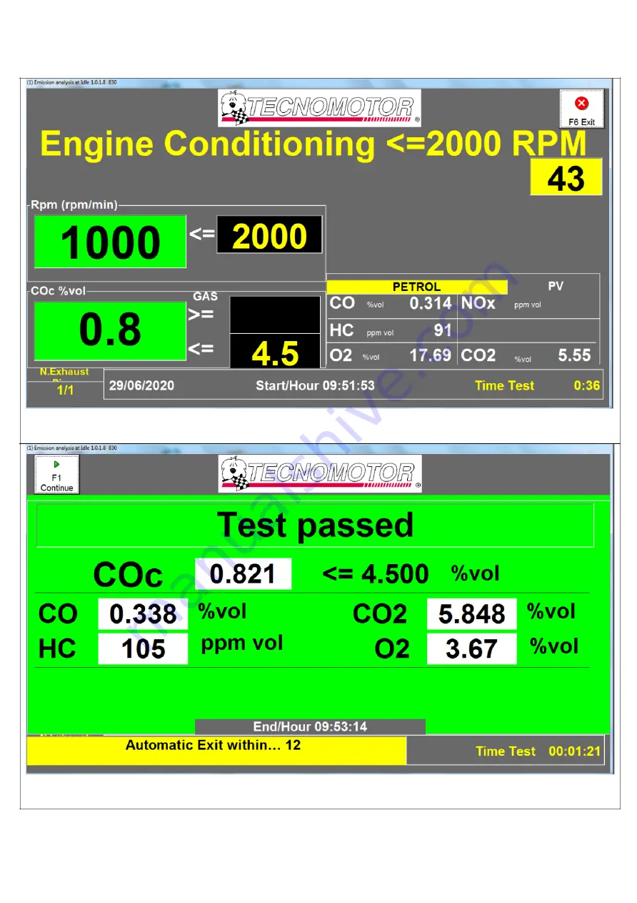 TECNOMOTOR 810 User Manual Download Page 95