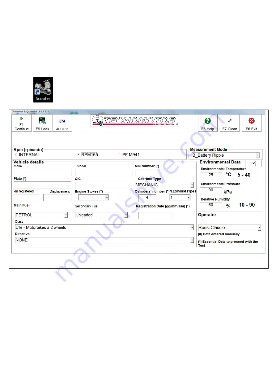 TECNOMOTOR 810 User Manual Download Page 193