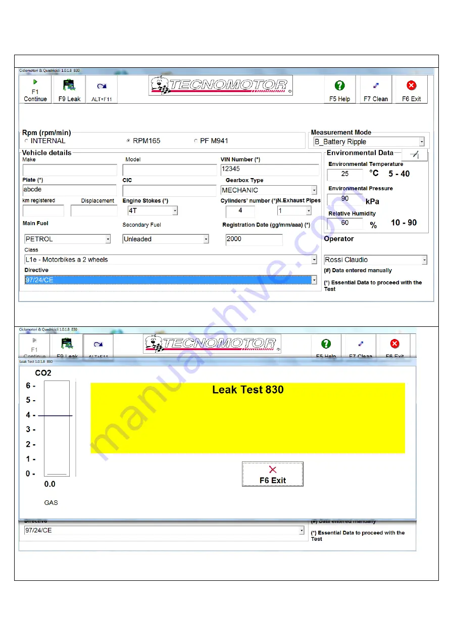 TECNOMOTOR 810 User Manual Download Page 247