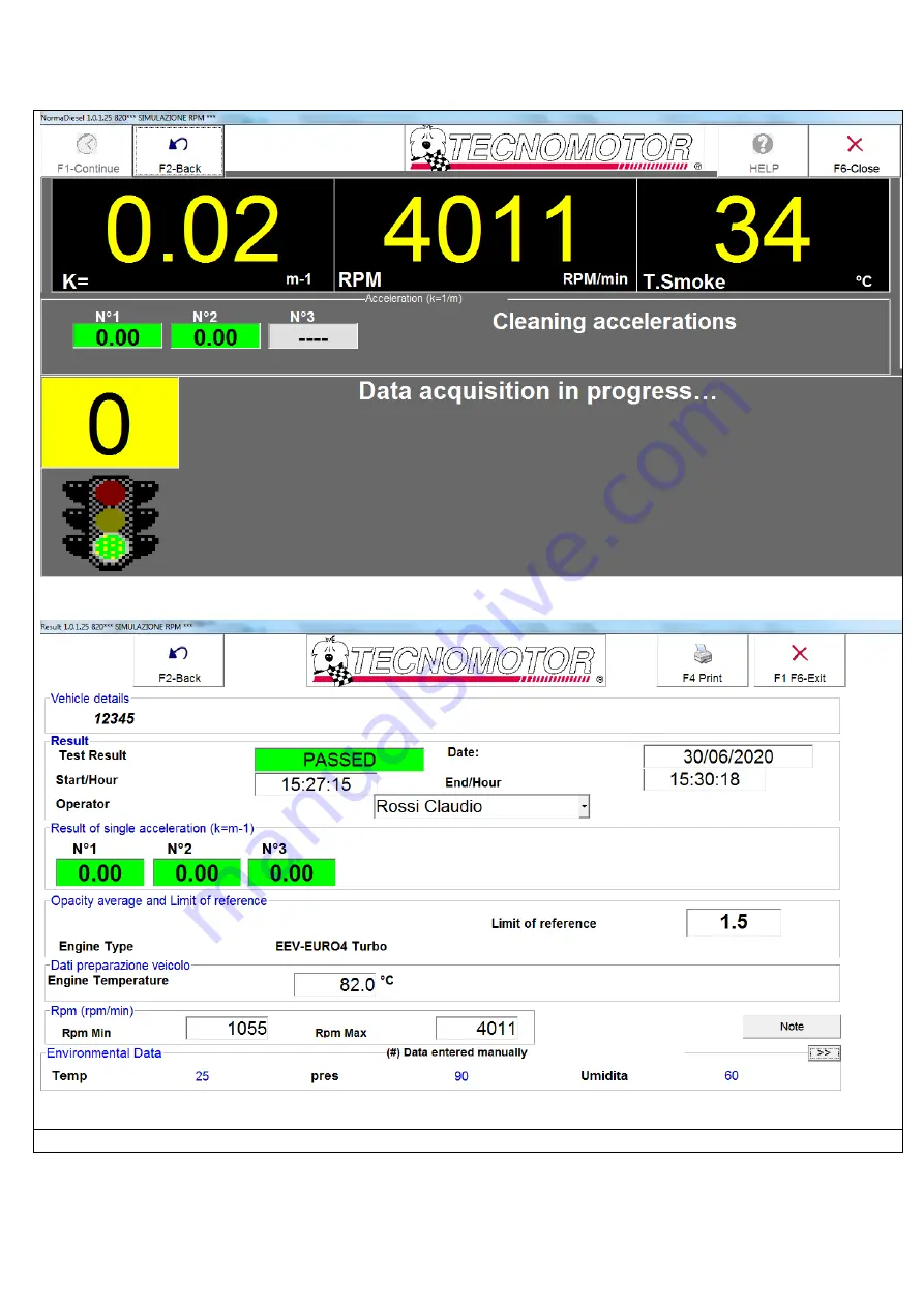 TECNOMOTOR 820 User Manual Download Page 61