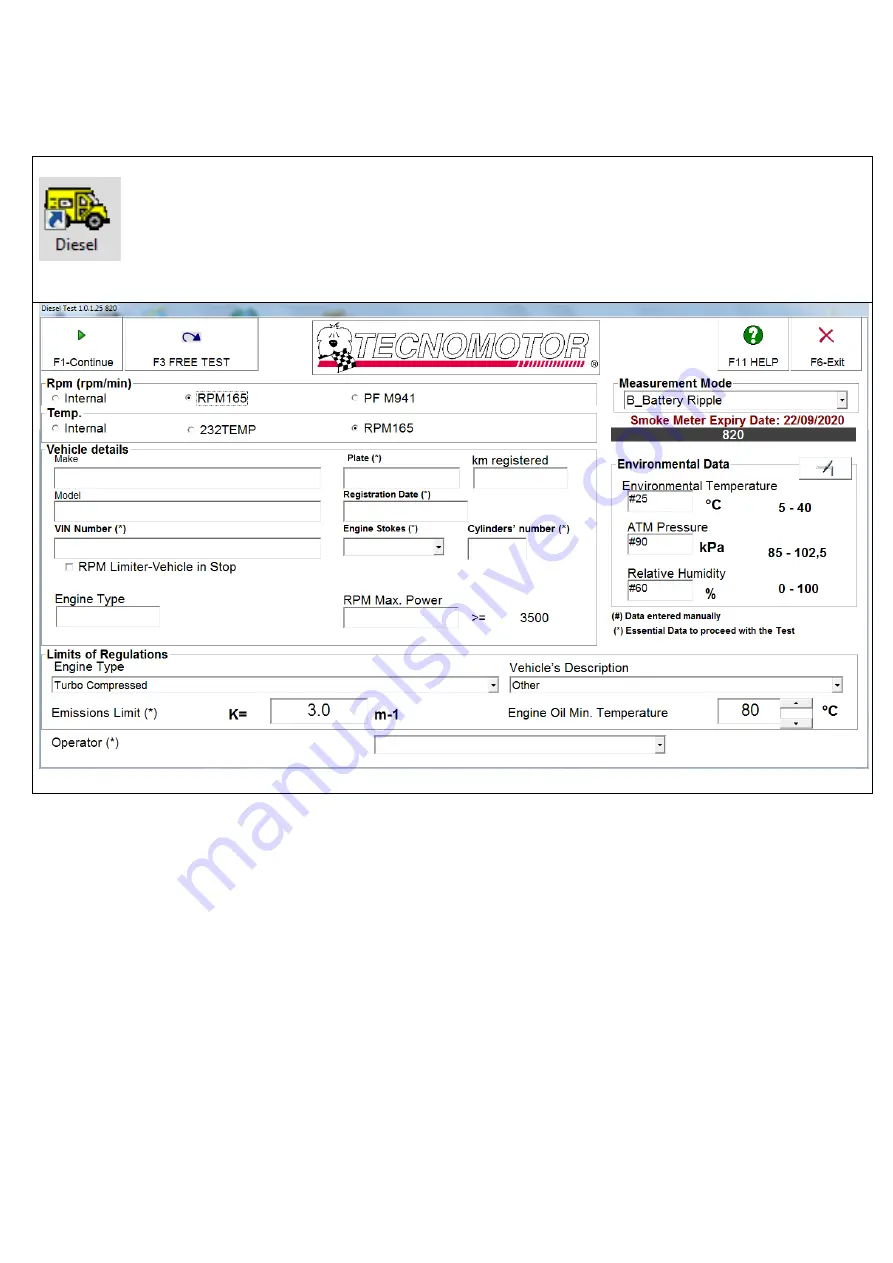 TECNOMOTOR 820 User Manual Download Page 127